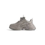 Men’s Triple S Sneaker With Rhinestones  in Dark Grey - Image 4